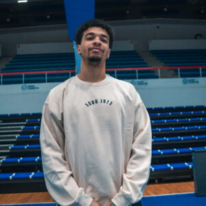 Sweatshirt Crewneck Over Beige SQBB  2025